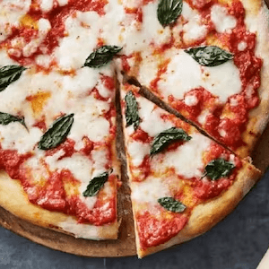 Pizza Margherita (Small Deep Dish 10" 4 Slices)