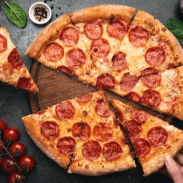 Traditional Pizza (Large Deep Dish 14" 8 Slices)