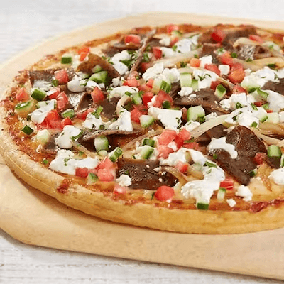 Greek Pizza (Small 10" - 6 Slices)