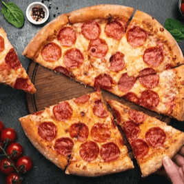 Traditional Pizza (Small Deep Dish 10" 4 Slices)